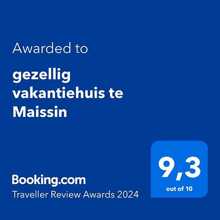 Gezellig Vakantiehuis Te Maissin Exterior foto